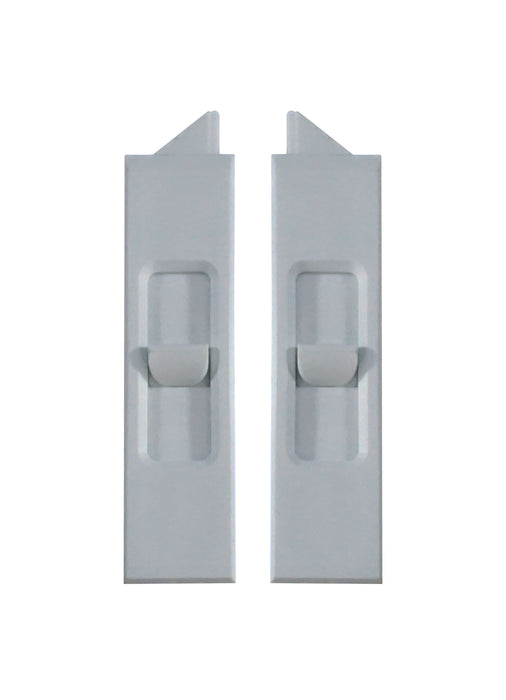 WRS 2-5/8" Tilt Latch Set - White 3/16" Snap
