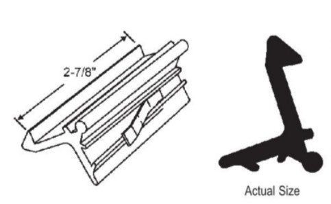 WRS ESP Sash Lock/Lift with Spring  -  White