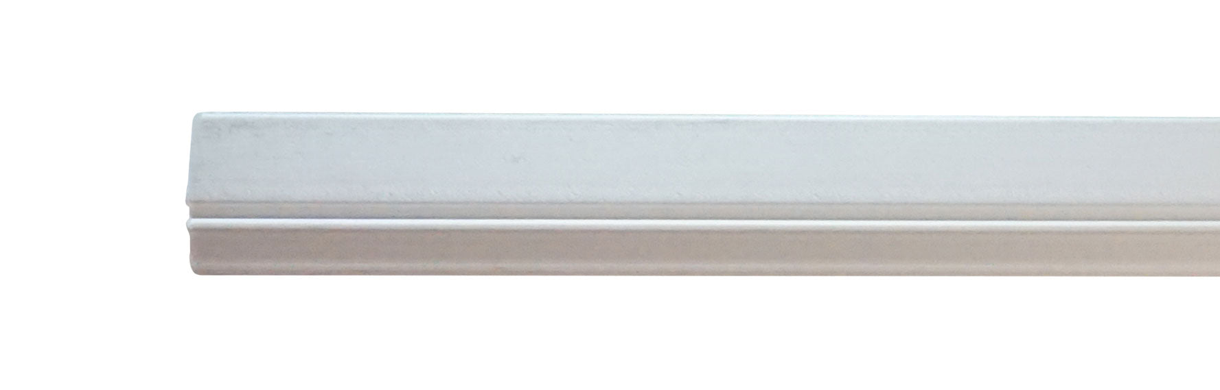 WRS PENNCO White Snap-In Vinyl Glazing Bead  -  6 Ft Stick