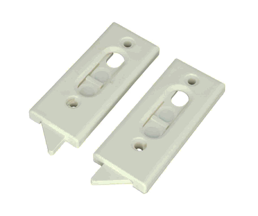 WRS Left and Right Hand 2-1/8" Tilt Latch Set - White