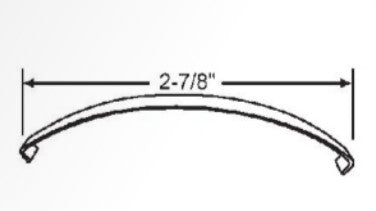 WRS PGT Sash Lift Spring used with Extruded Handles  -  2-7/8"