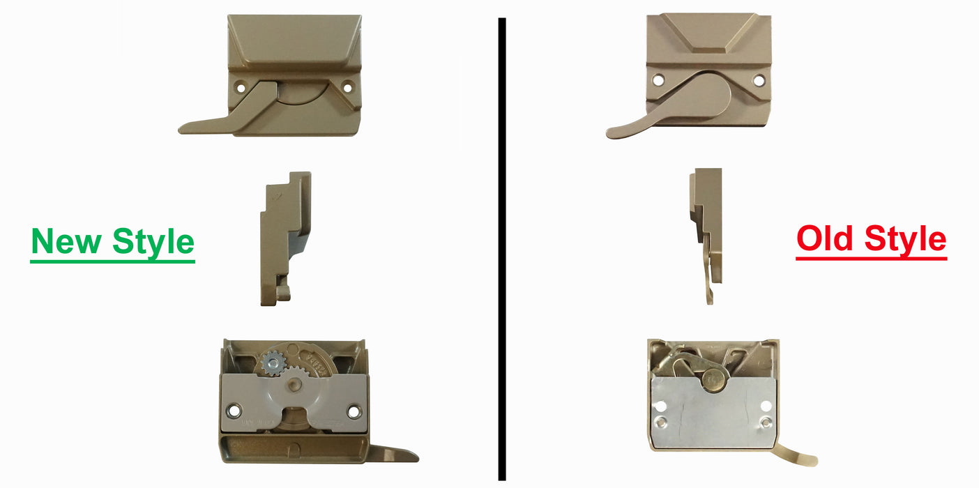 WRS Truth Hardware Left or Right Hand Casement Sash Lock - Coppertone