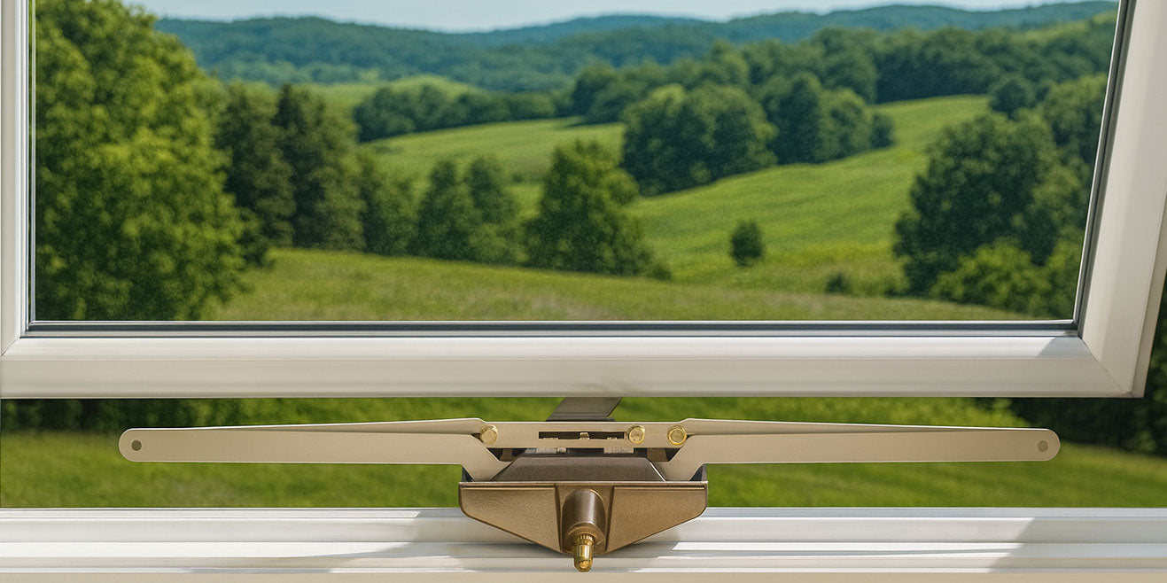 WRS Truth Single Pull Bronze Awning Operator - 21-1/2"