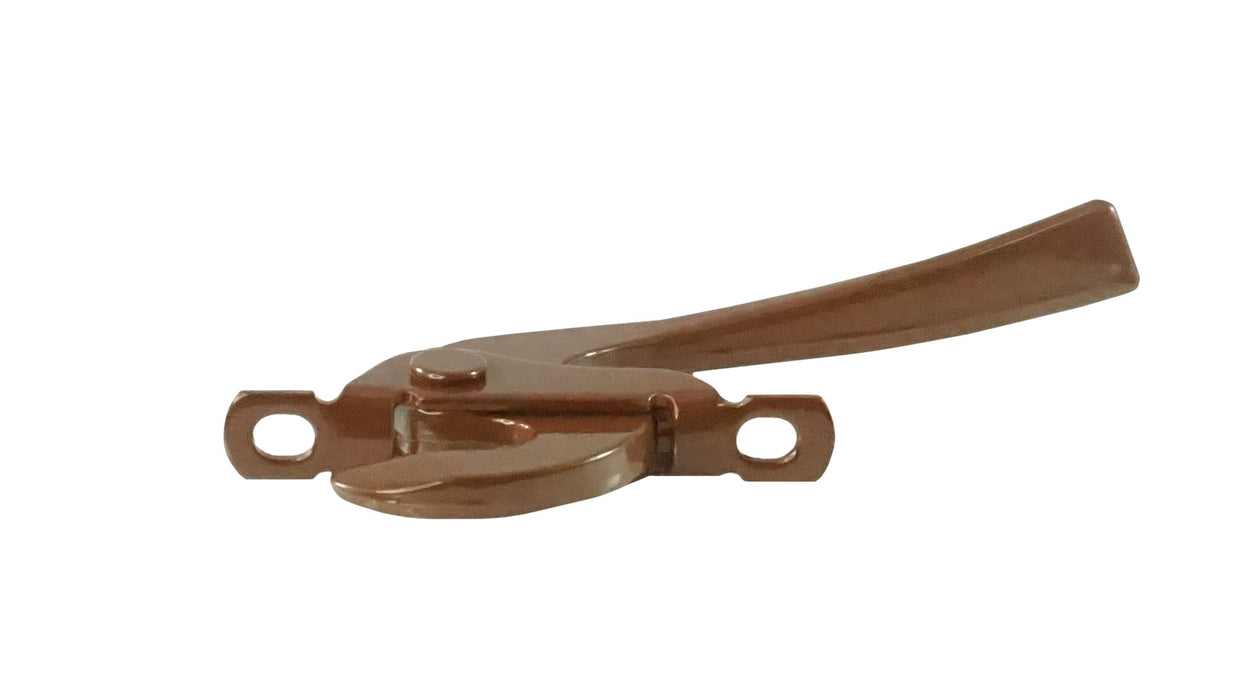 WRS Left or Right Hand Casement Locking Handle - Brown
