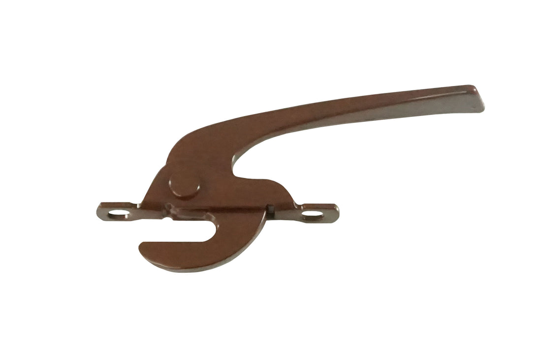 WRS Left or Right Hand Casement Locking Handle - Brown