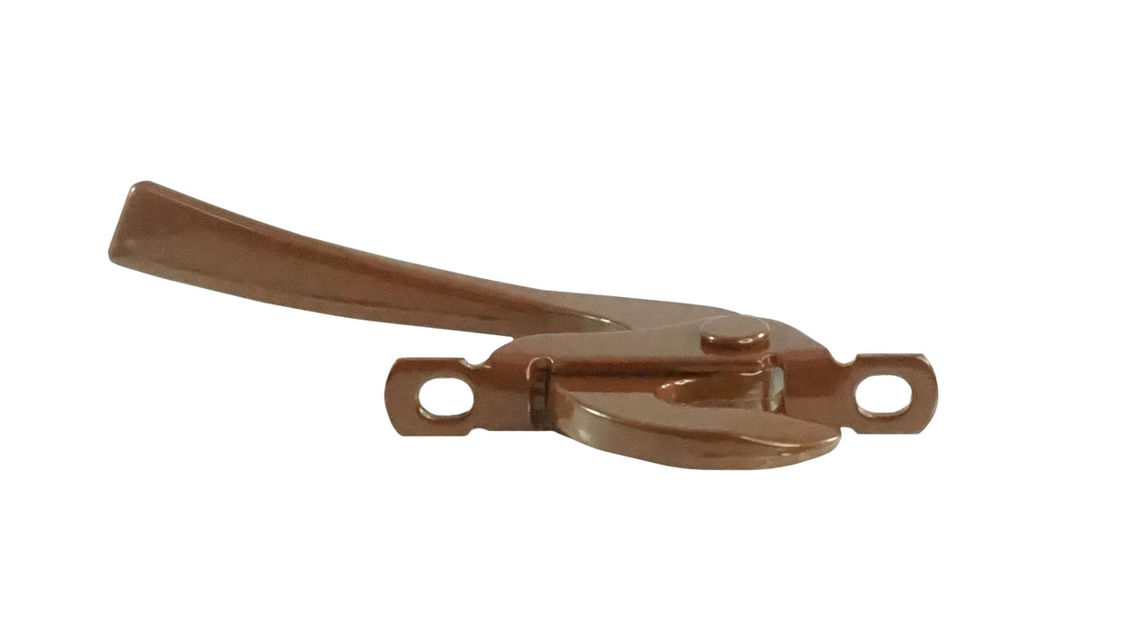 WRS Left or Right Hand Casement Locking Handle - Brown