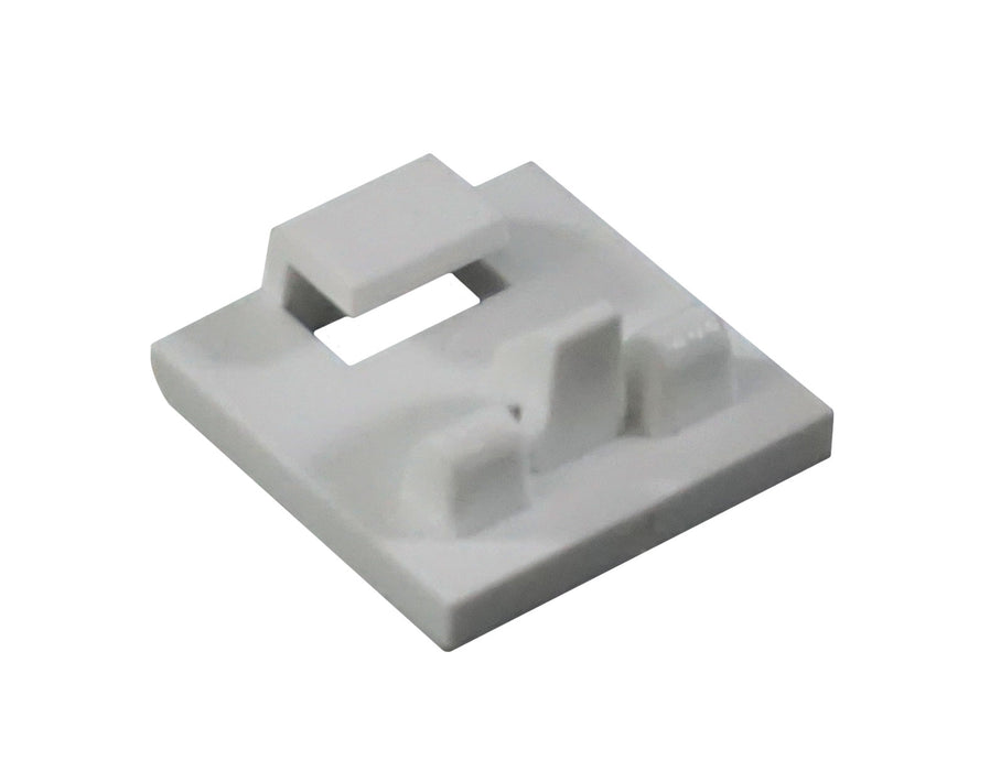 WRS 1/2" Nylon Snap-In Face Guide - White