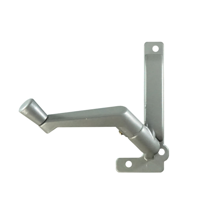 WRS Tucker 4-5/8" Right Hand Awning Window Operator and Handle Set  -  Silver