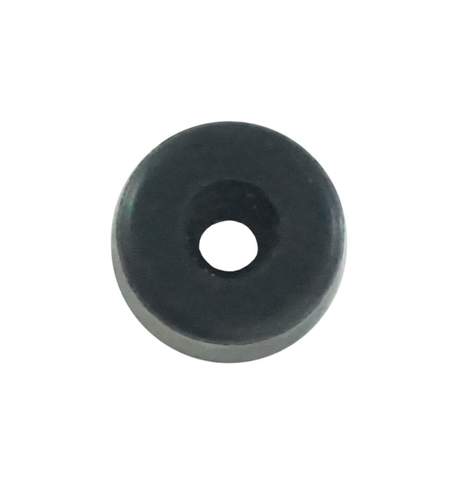 WRS 23/32" Round Rubber Bumper for Sash Stops - Black