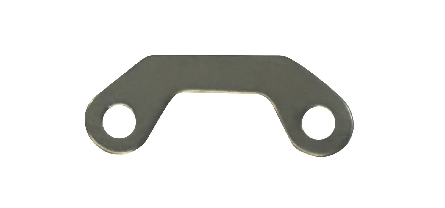 WRS 3/16" Height Project-Out Cam Strike  -  White Bronze