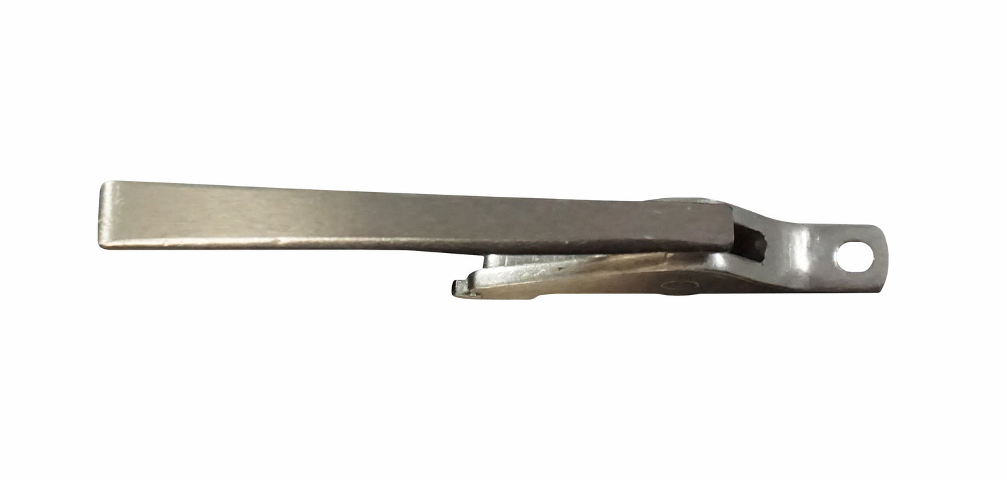 WRS White Bronze Left Hand 2 Point Casement Locking Handle - 3/16" Gap