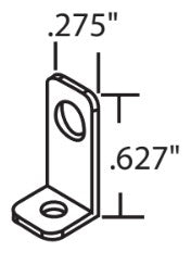 WRS Amesbury Screw In Style Balance Clip - 747 or 716 Series Inverted Block and Tackle Balances, Tilt Windows