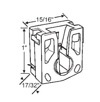 WRS Supa 1" Pivot Lock Shoe for Constant Force Balances  -  Metal Cam