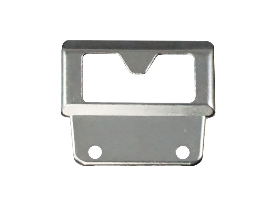 WRS BetterBilt Zinc/Die-Cast Keeper  -  Satin Aluminum Finish