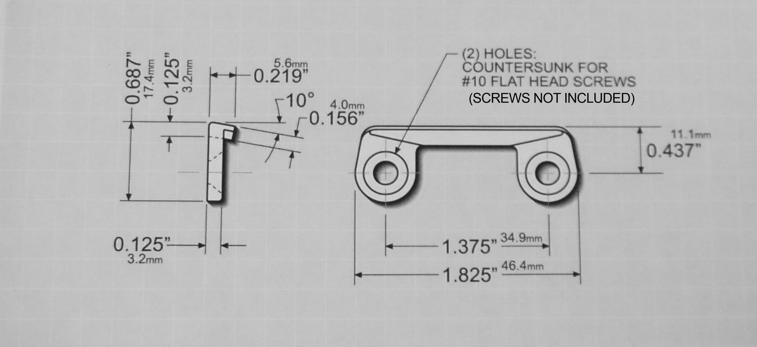 WRS 1.825" Project-In Keeper  -  White Bronze