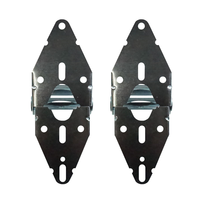 WRS 14 Gauge Galvanized Steel Garage Door Hinges  -  2 Pack