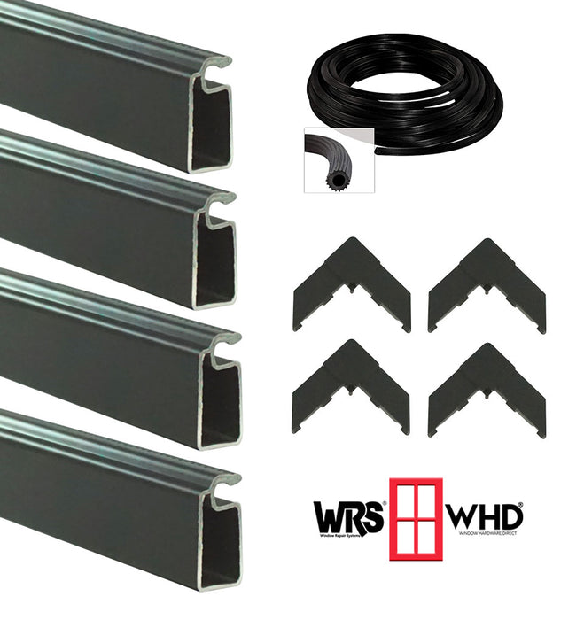 WRS Window Screen Frame Kit - Bronze, 36" x 36"