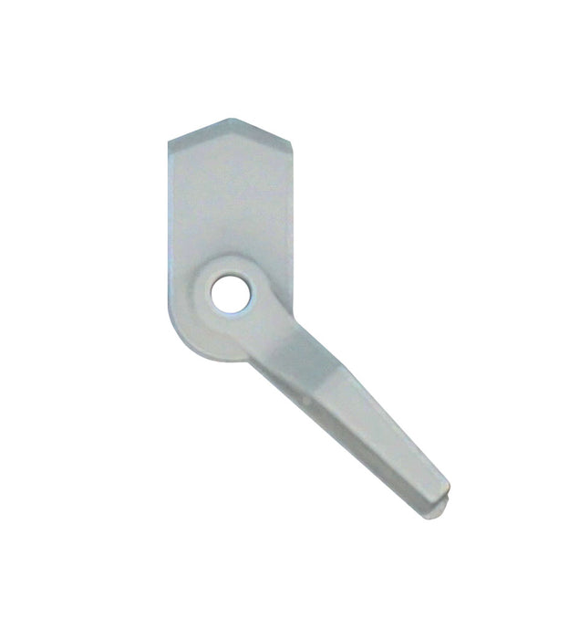 WRS White Flush Mount Screen Swivel Latch  -  12 Pack