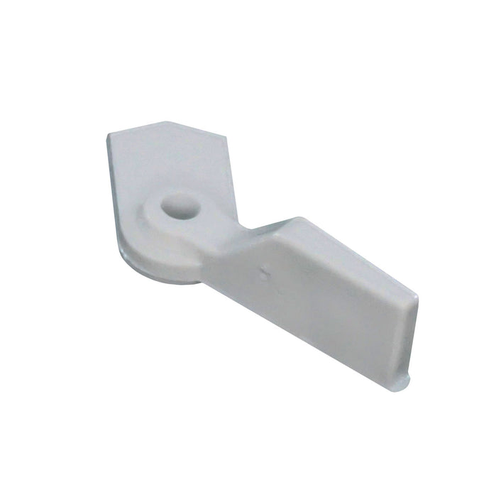 WRS White Flush Mount Screen Swivel Latch  -  12 Pack