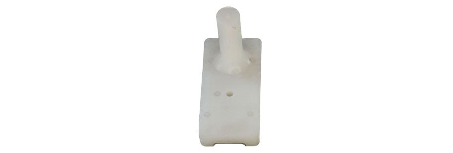 WRS 2" Pressure Shoe with Pin - White