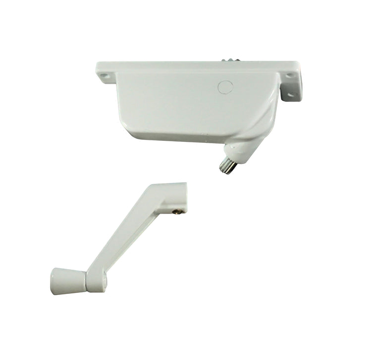 WRS Keller/PGT Right Hand Awning Operator, 2-3/8" Arm  -  White