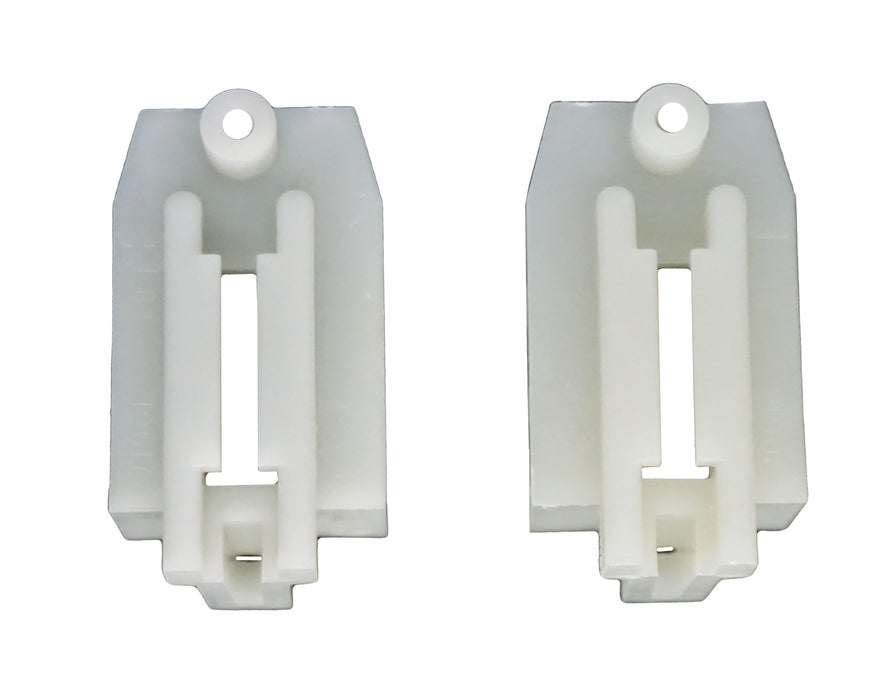 2-1/4" LH & RH Pivot Bar Housing Set - White