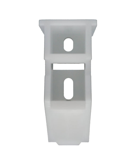 Truth 2-15/16" x 1-1/16" White Sash Cam