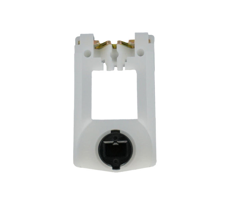 01-139 Front View of WRS 5/8" x 1-1/4" Pivot Lock Shoe with Black Cam