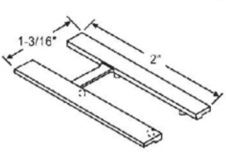 WRS 2" Pivot Lock Shoe Spacer - White Nylon