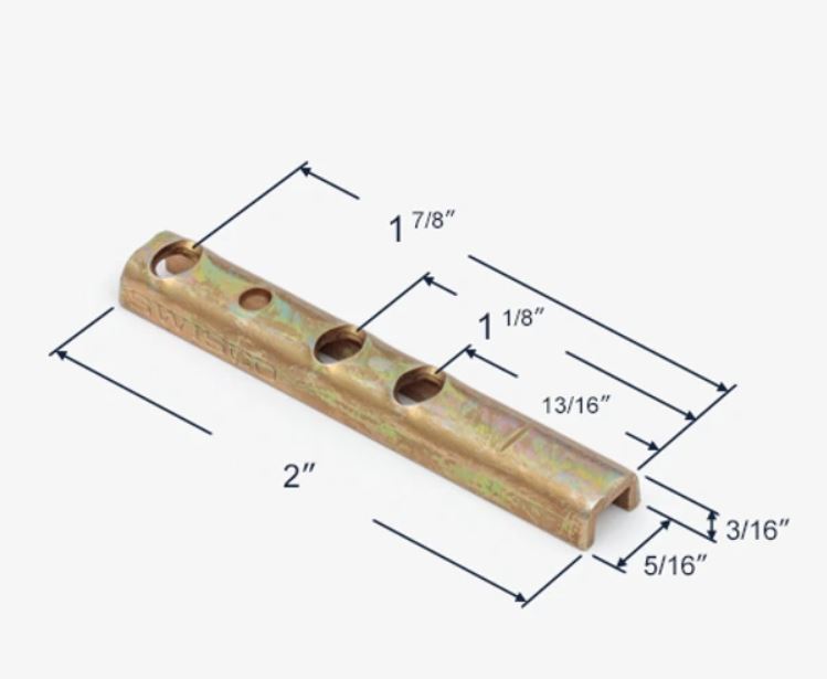 WRS 2" Stamped Pivot Bar - Steel