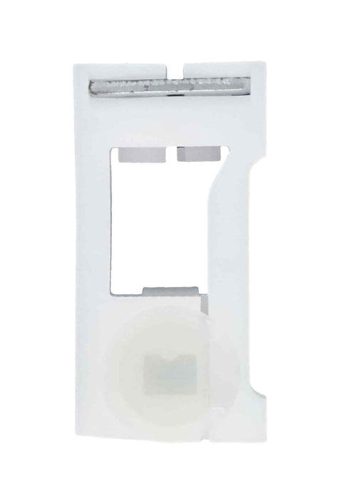 01-50P rear View of WRS 3/8" x 1" Pivot Lock Shoe with White Cam
