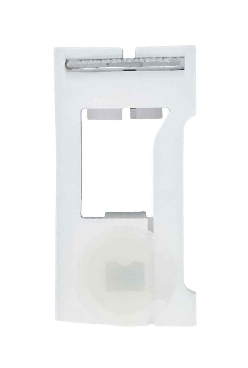 01-50P rear View of WRS 3/8" x 1" Pivot Lock Shoe with White Cam