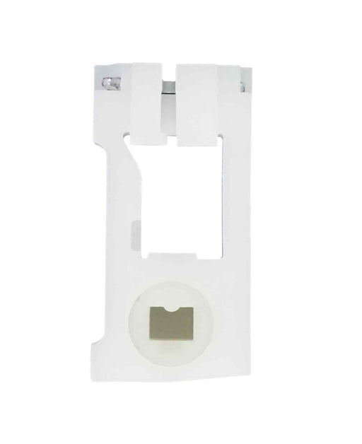 01-50P Front View of WRS 3/8" x 1" Pivot Lock Shoe with White Cam