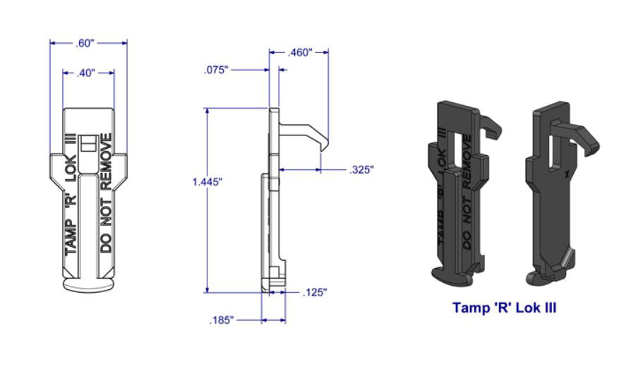 WRS Tamper Lock - Black