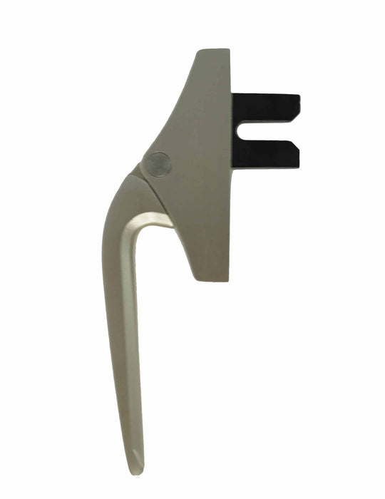 WRS 8200 Series Euro Groove Casement Handle - Satin Nickle