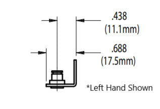 Truth Steel Stud Bracket - Left or Right Hand