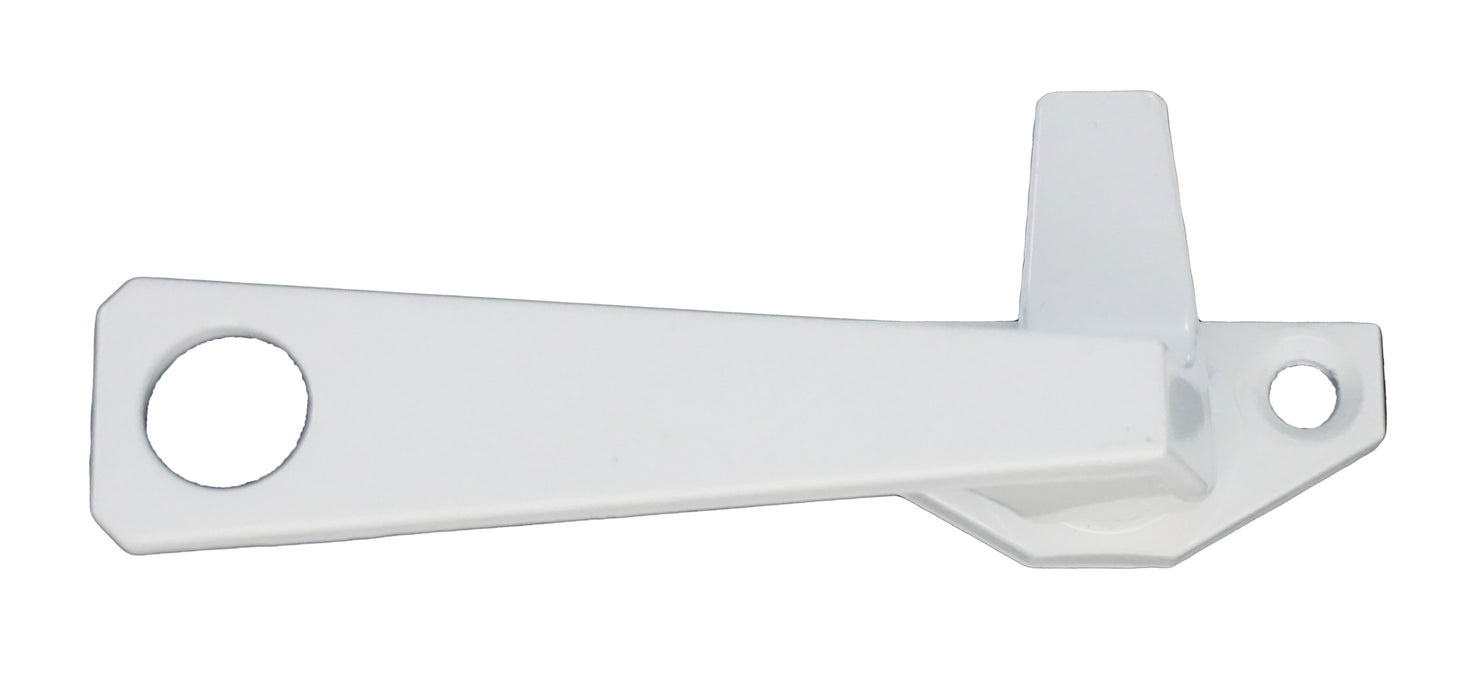 WRS Truth Right Hand Pole-Operated Cam Handle Lock With Offset Base- White