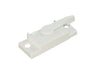 014-10-401W Truth 2-1/4" Sweep Lock With Nubs-White