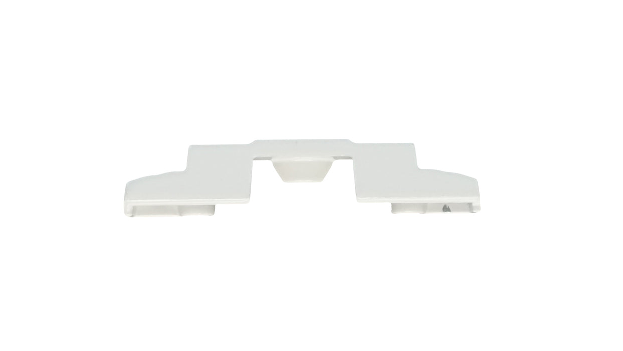 Truth Hardware EntryGard 2-1/16" Notched Narrow Base Keeper - White
