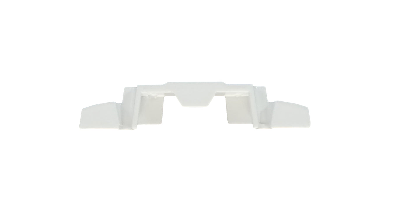 Truth Hardware EntryGard 2-1/16" Notched Narrow Base Keeper - White