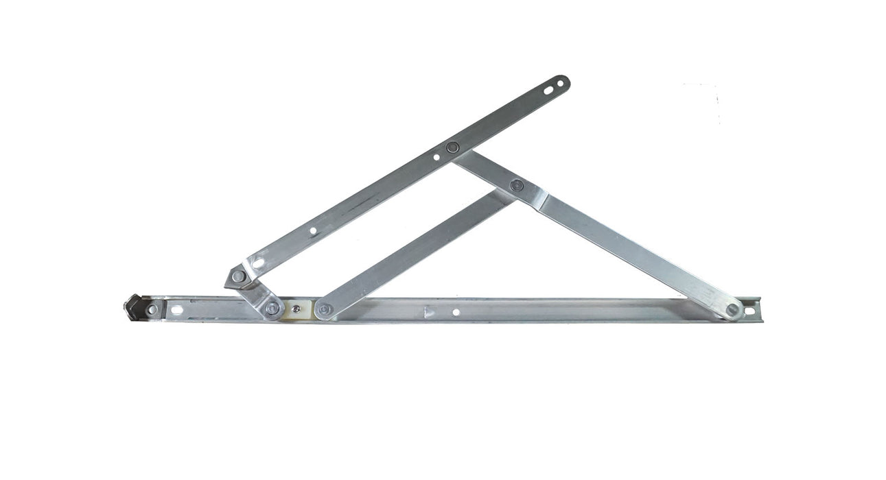 WRS Truth Hardware 20" Aluminum 4-Bar Hinge with Stop - .385 Track