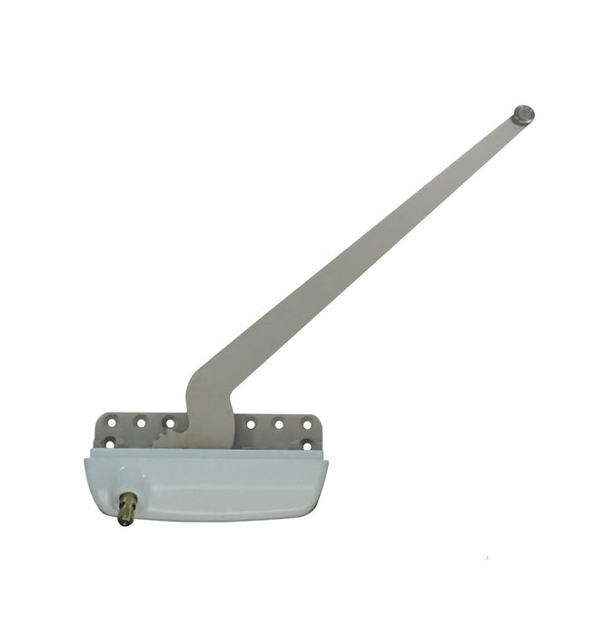 WRS Truth Hardware Left or Right Hand Maxim Single Arm Operator, Sill Mount - White