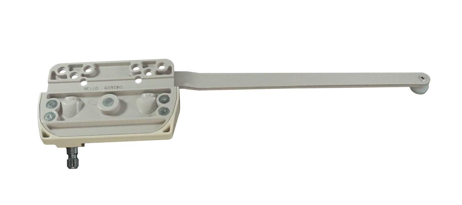 WRS Truth Traditional Left Hand 9-1/2" Single Arm Operator  -  Beige