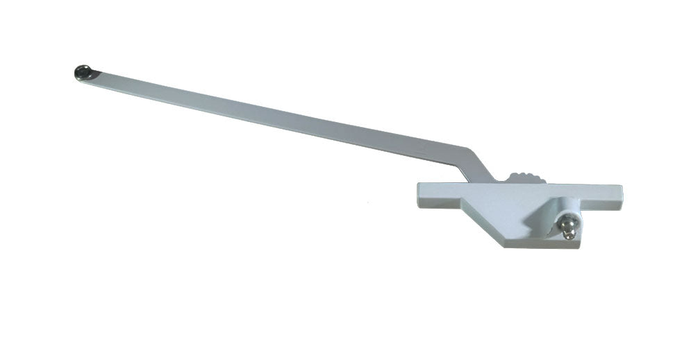 WRS Truth Hardware Left or Right Hand Single Arm Casement Operator 13-1/2" Arm, Rear Mount - White