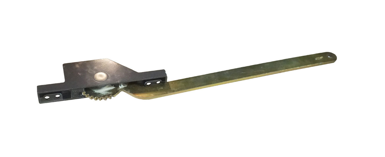 WRS Truth Hardware Left Hand Single Arm Operator 11", Front Mount - Chestnut Bronze