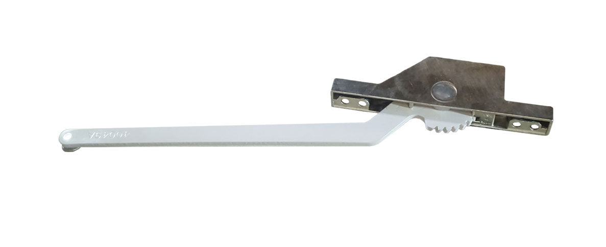 WRS Truth Hardware Casement Operator, 9-1/2" Front Mount - Brushed Nickle - Left and Right Hands Sold Separately