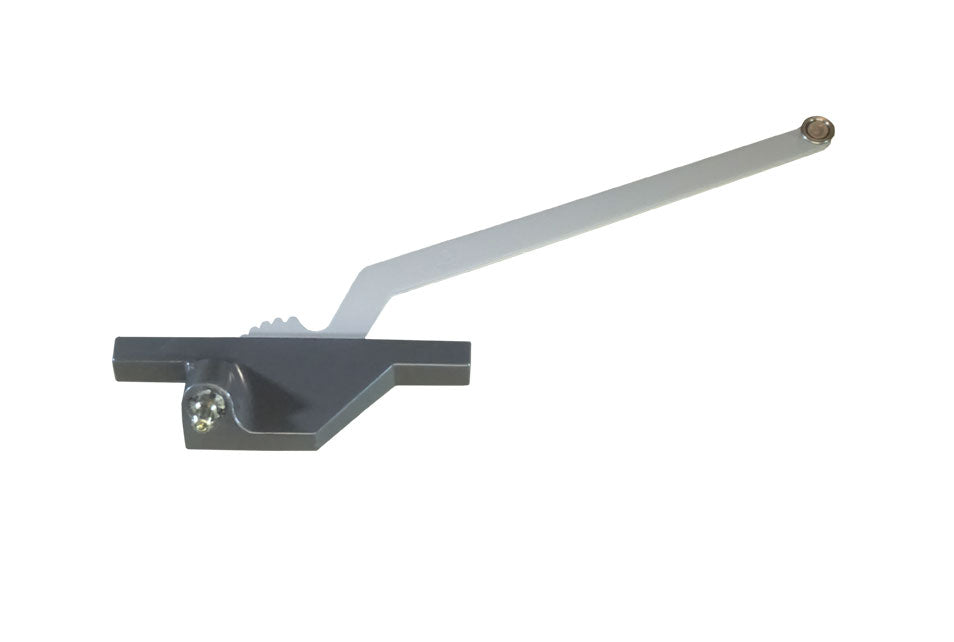 Left Hand 9-1/2" Single Arm Operator, Rear Mount - Chestnut Bronze