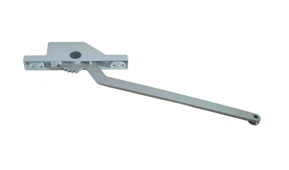 WRS Truth Hardware Left Hand 9-1/2" Single Arm Operator, Rear Mount - White