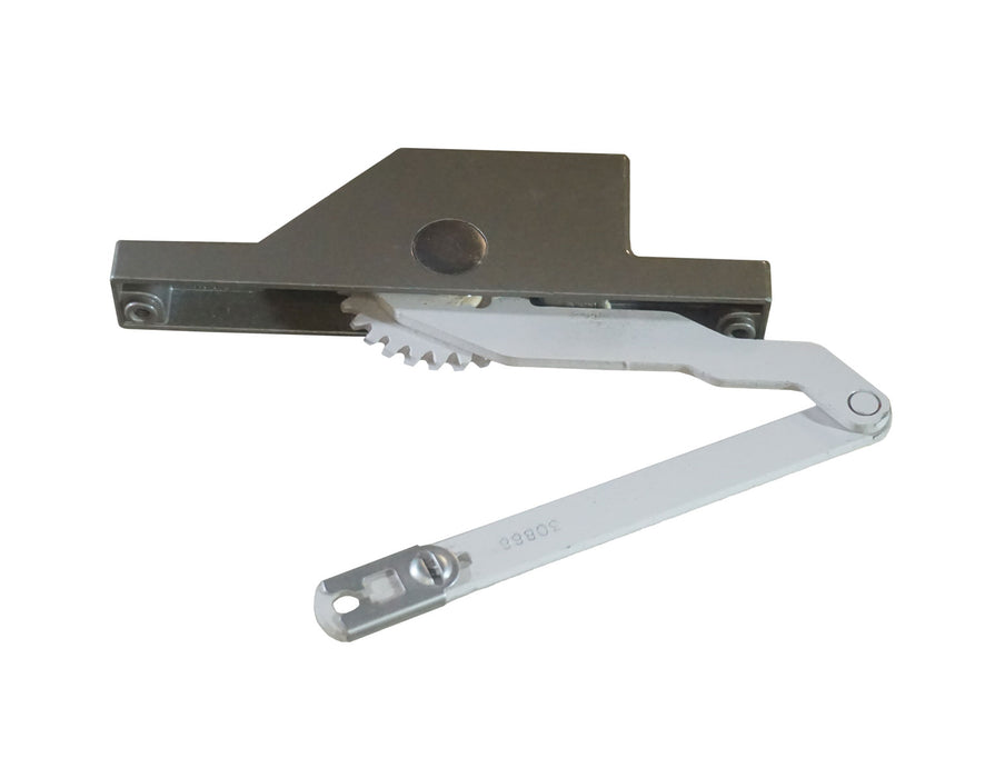 WRS Right Hand Truth Hardware Dyad Awning/Casement Operator, Clip Under, No Offset - Clay