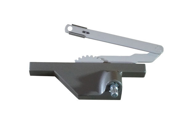 WRS Right Hand Truth Hardware Dyad Awning/Casement Operator, Clip Under, No Offset - Clay